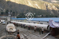 支援汶川災區建設排水工程