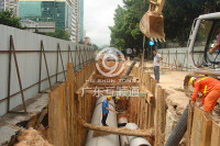 深圳地鐵管線改遷工程（羅湖紅嶺路）